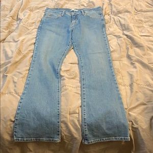 levi boot cut jeans